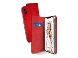 Funda iPhone X, Xs SBS Book Sparky Rojo