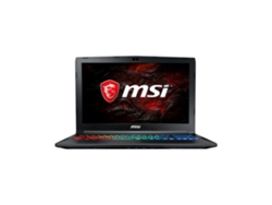 Portátil Gaming MSI GP62M 7RDX-1809 (Intel Core i7-7700HQ - NVIDIA GeForce GTX 1050 - RAM: 16 GB - 1 TB HDD + 256 GB SSD - 15.6'')