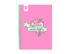 Agenda Secundaria 1/4 2017-2018 Flowers