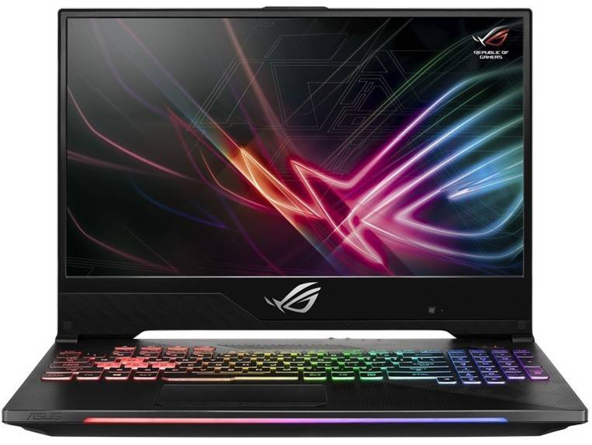 Portátil Gaming ASUS GL504GV-ES020 (Intel Core i7-8750H - NVIDIA GeForce RTX 2060 - RAM: 16 GB - 512 GB SSD PCIe - 15.6'')