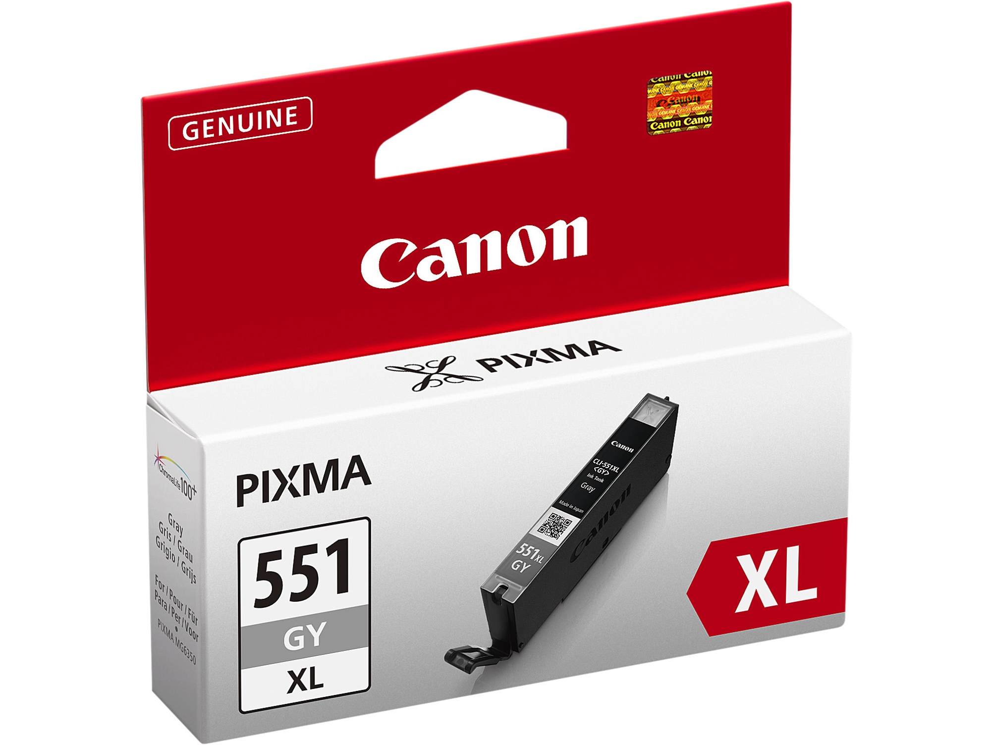 Cartucho de tinta Original CANON CLI-551 XL Gris