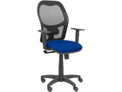Silla Operativa PYC  Alocén Azul (Brazos Ajustables - Malla)