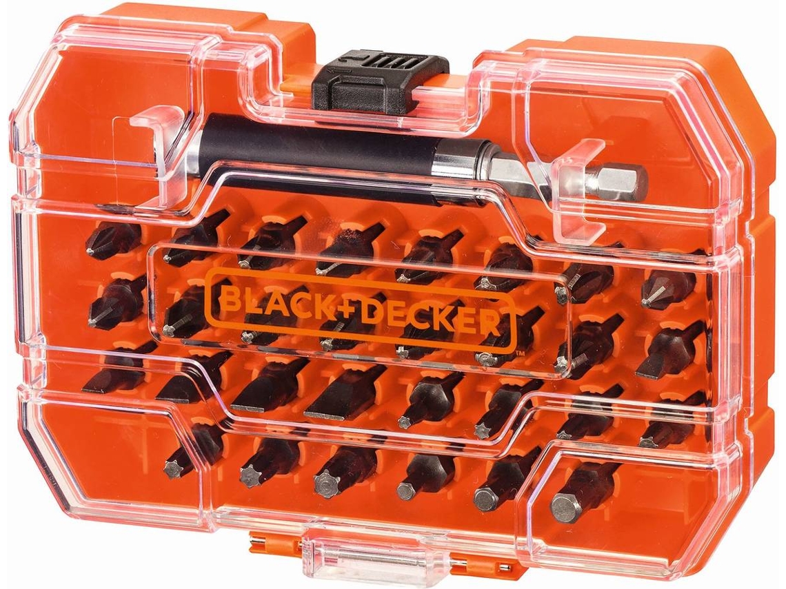 Kit de Atornillador BLACK+DECKER - A7228-XJ (31 piezas)