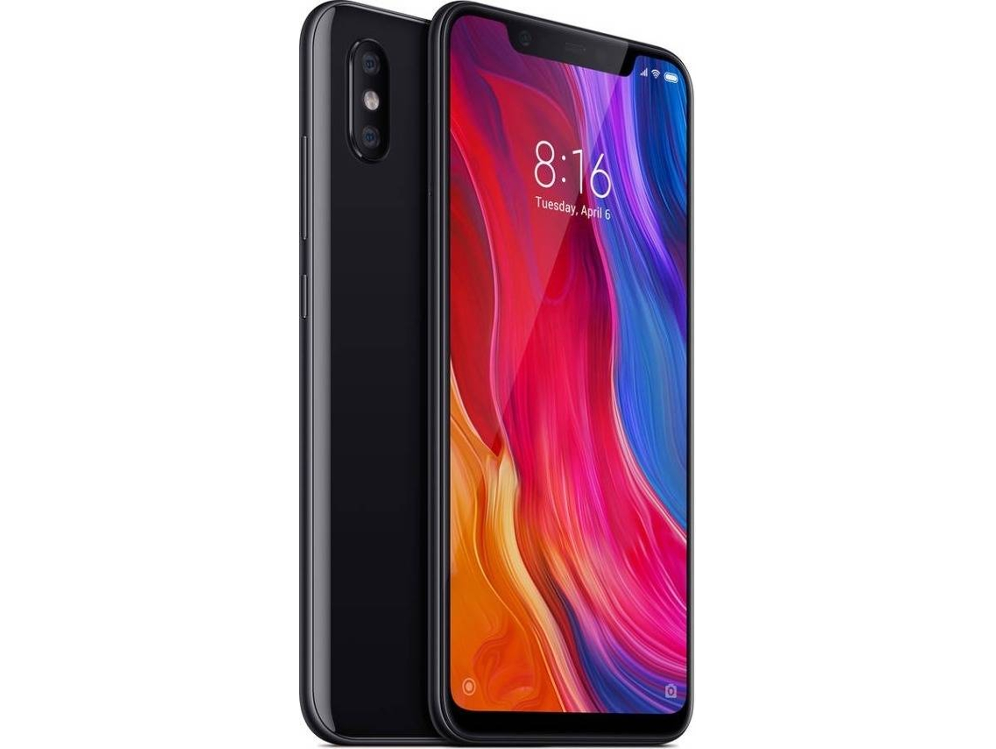 Smartphone XIAOMI Mi 8 (6.2'' - 6 GB - 128 GB - Negro)