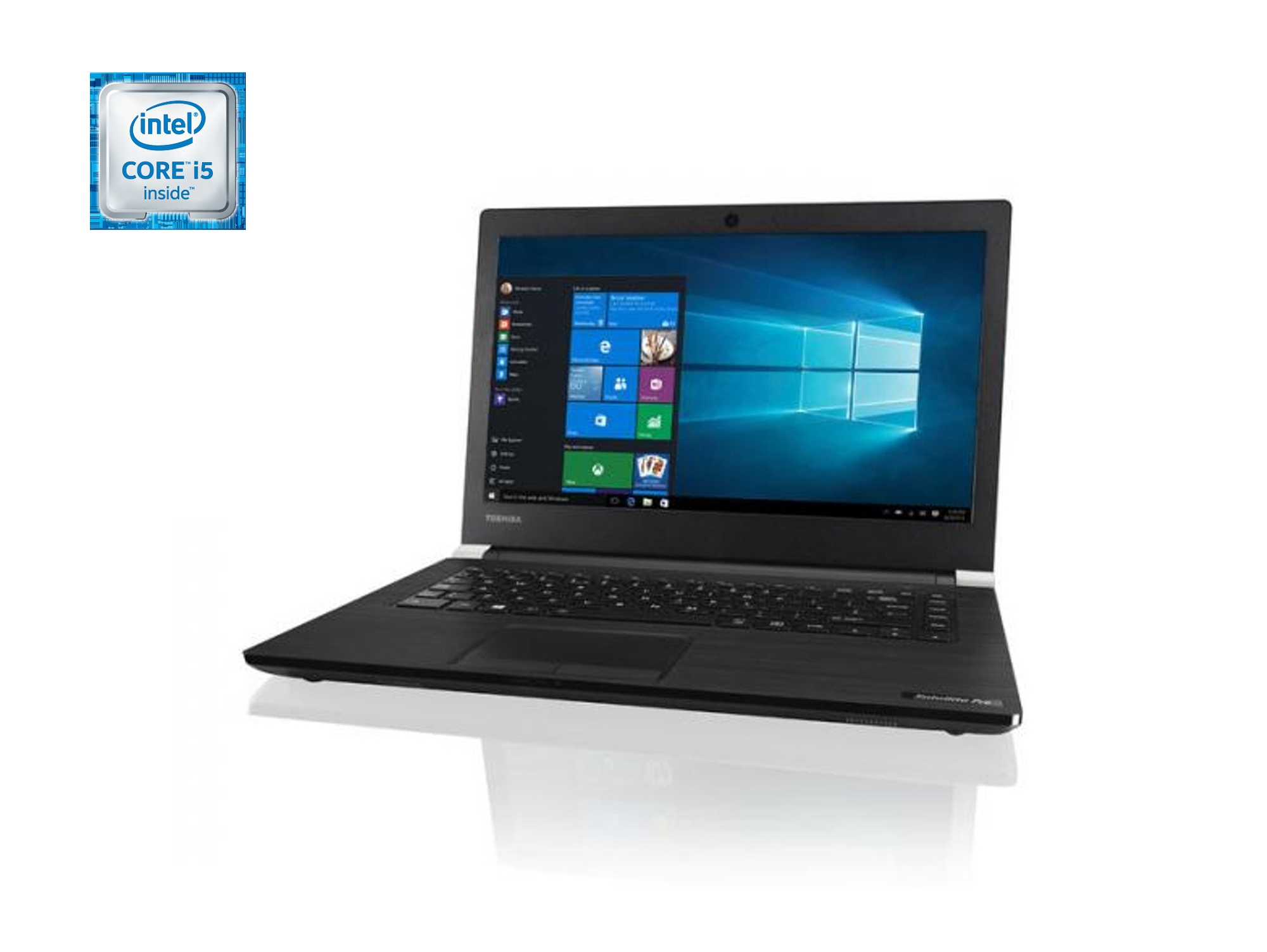 Portátil TOSHIBA Satellite Pro A40-C-1ED (14'' - Intel Core i5-6200U - RAM: 8 GB - 256 GB SSD - Intel HD 520)