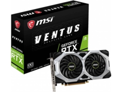 Tarjeta Gráfica MSI Ventus GeForce RTX 2060 OC - V375-017R (6 GB, GDDR6, 7680 x 4320 Pixeles)