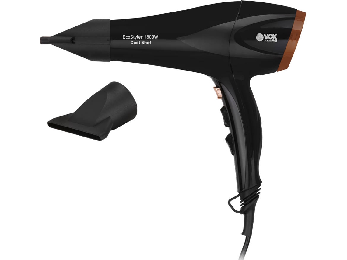 Secador de Pelo VOX HT9992 (1800 W - 3 Niveles de temperatura)
