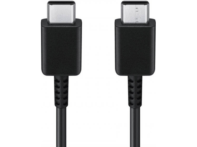 Cable SAMSUNG EP-DA705BBEGWW (USB-C - USB-C - 1 m - Negro)