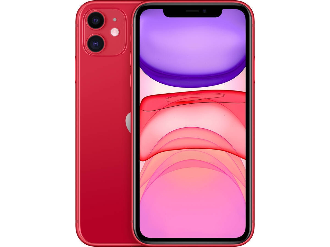 iPhone 11 APPLE (Reacondicionado Flippers Como Nuevo - 6.1'' - 256 GB - Rojo)