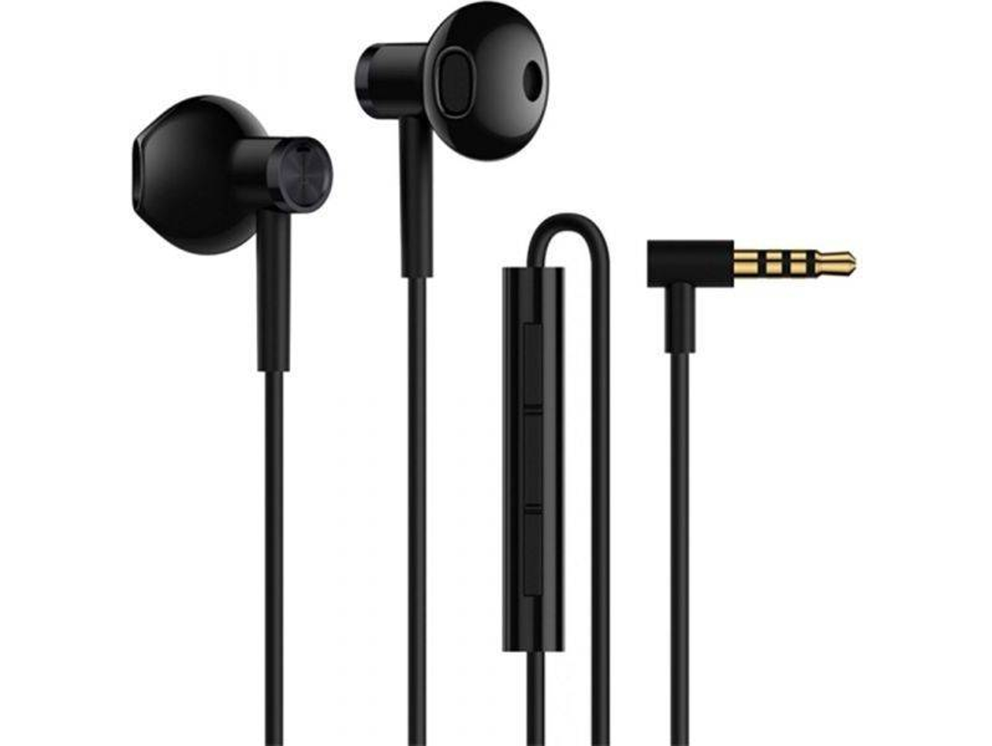 Auriculares con Cable XIAOMI Dual Driver (In Ear - Micrófono - Negro)