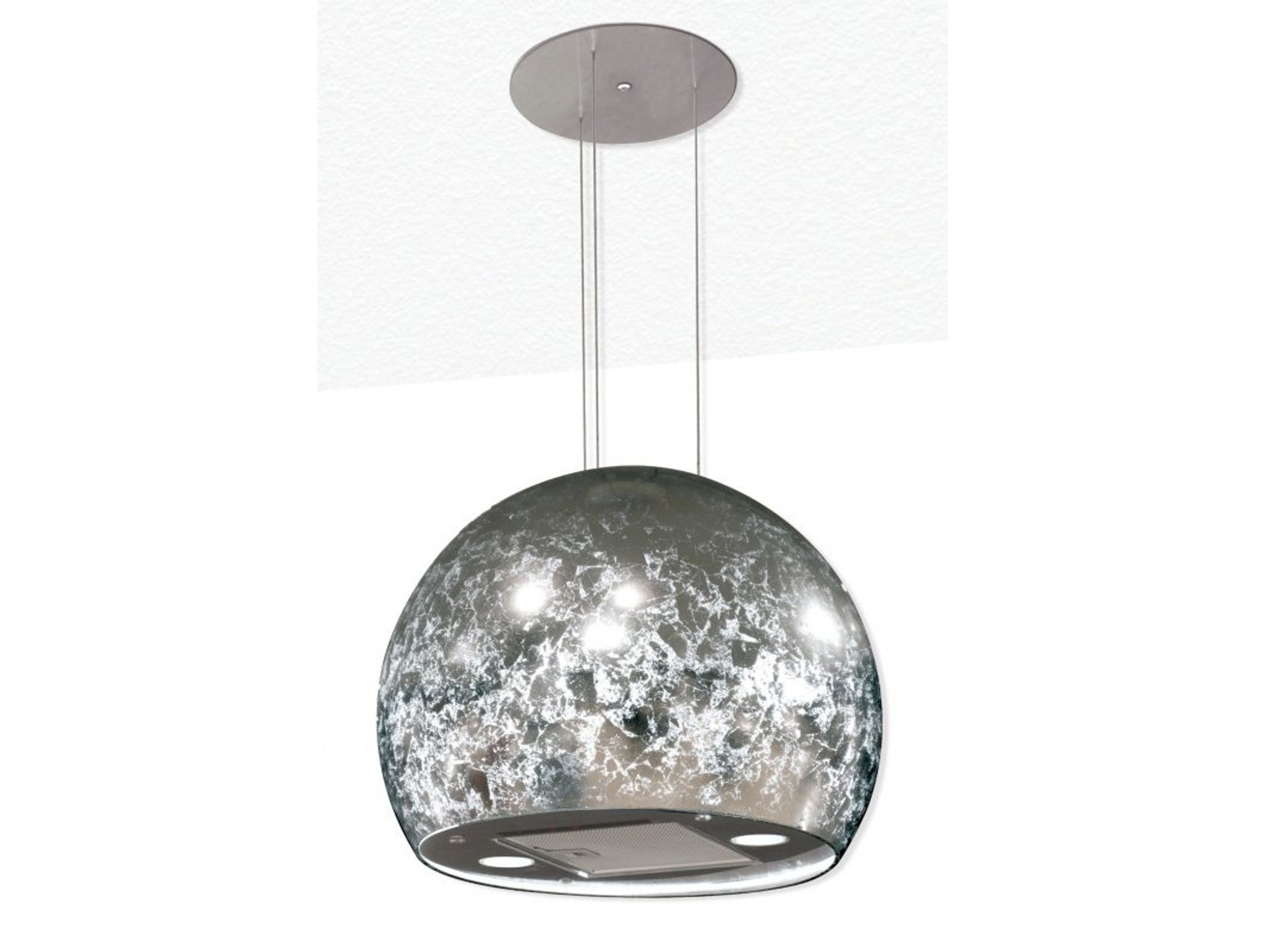 Campana de Isla NODOR Venus (645 m3/h - 50 cm - Inox)