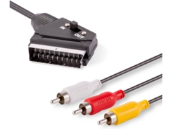 Cable Vídeo MITSAI 3 RCA - Scart (M-M) 1,5M