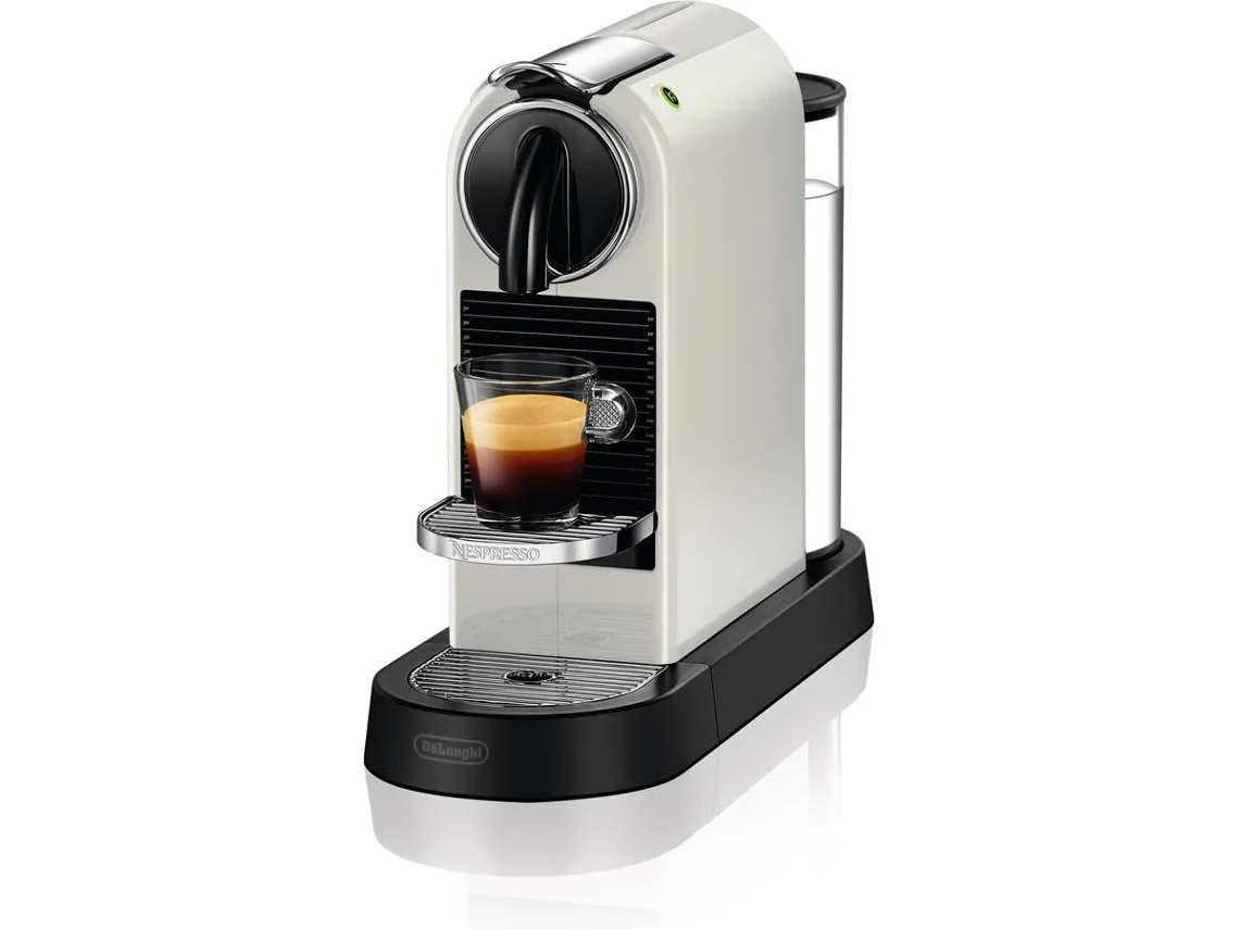 Cafetera de Cápsulas DELONGHI Nespresso CitiZ EN167CW Blanco