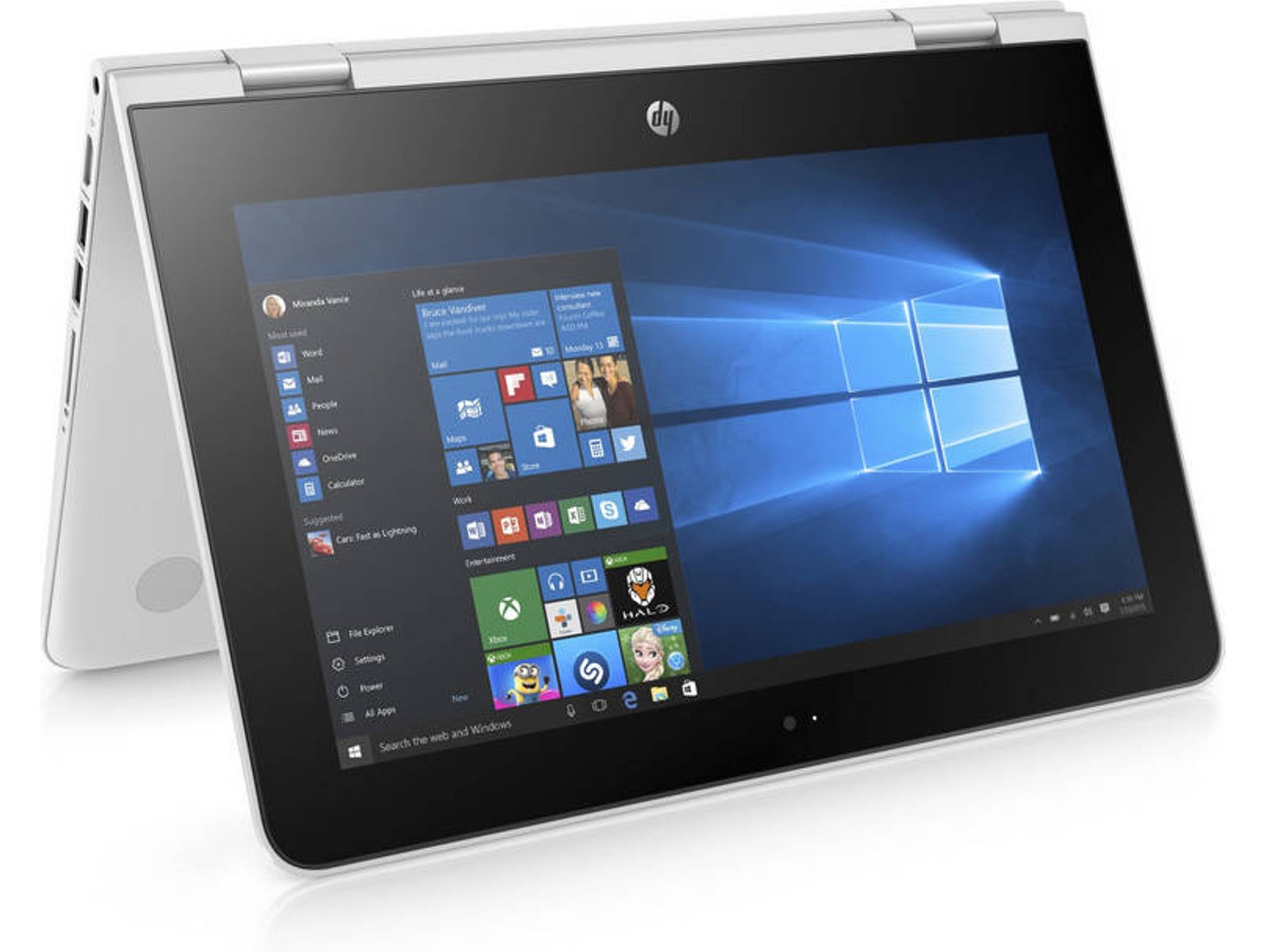 Portátil Convertible 2 en 1 HP x360 - 11-AB103NS - 6EL71EA (11.6'' - Intel Celeron N4000 - RAM: 4 GB - 128 GB SSD - Intel UHD 600)