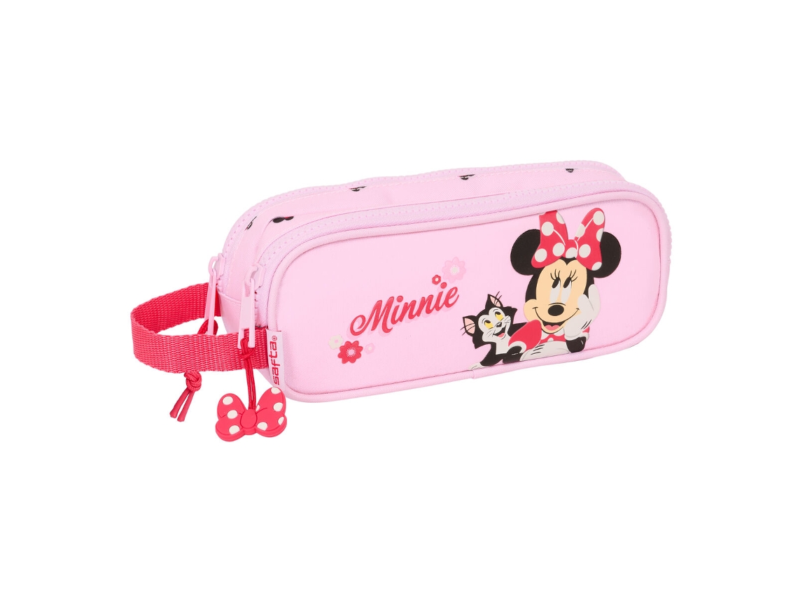 Estuche Doble MINNIE Naive (21 x 8 x 6 cm)