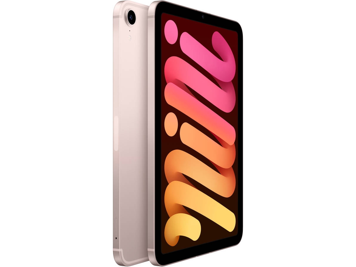 iPad Mini APPLE MLX43TY/A (8.3'' - 64 GB - Wi-Fi+Cellular - Rosa
