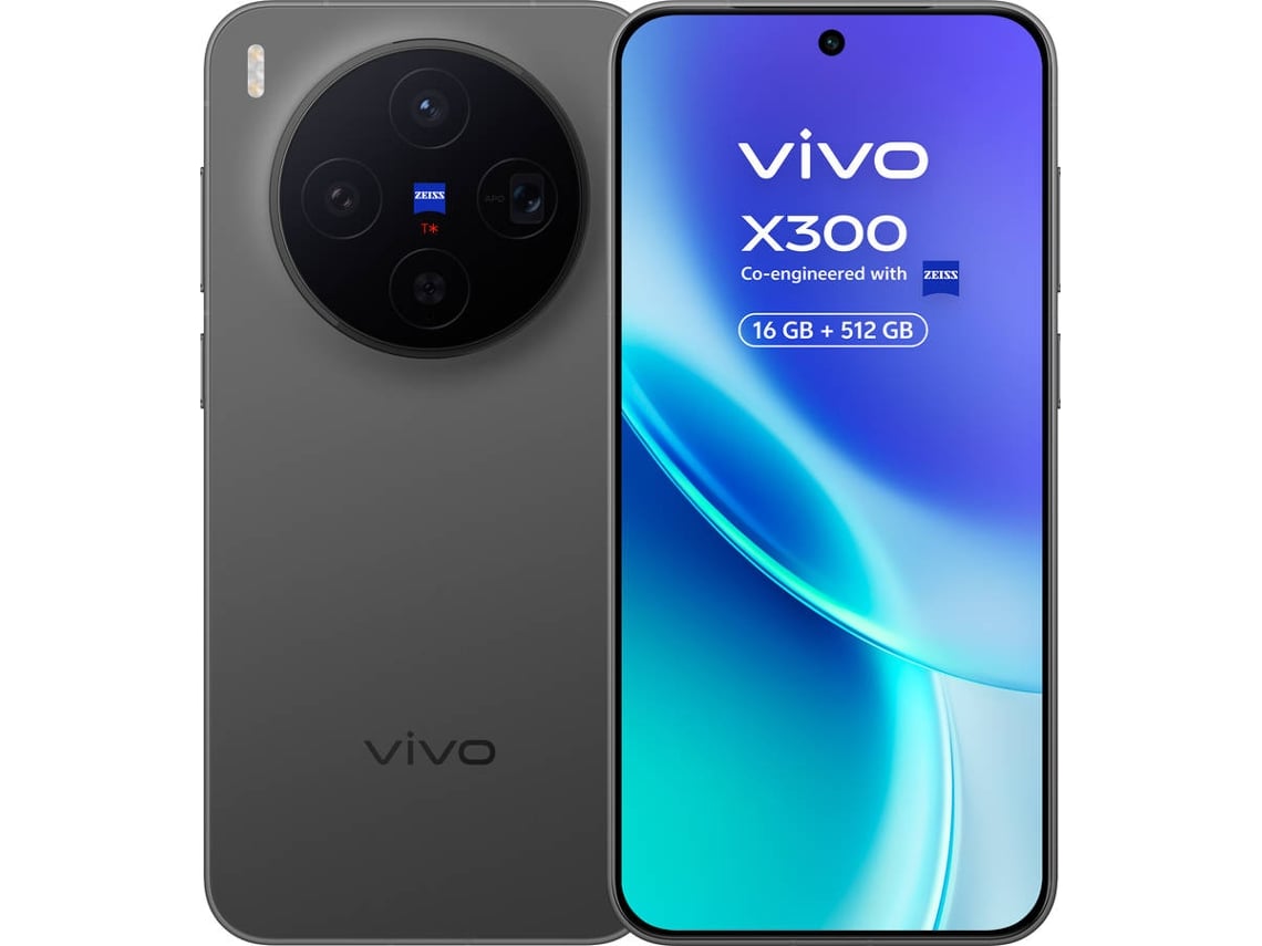 Smartphone VIVO X300 (6.3'' - 16 GB - 512 GB - Negro) | Worten
