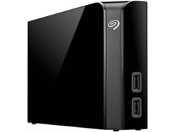 Disco HDD Externo SEAGATE Backup Plus Hub 4TB (Negro - 4 TB - USB 3.0)