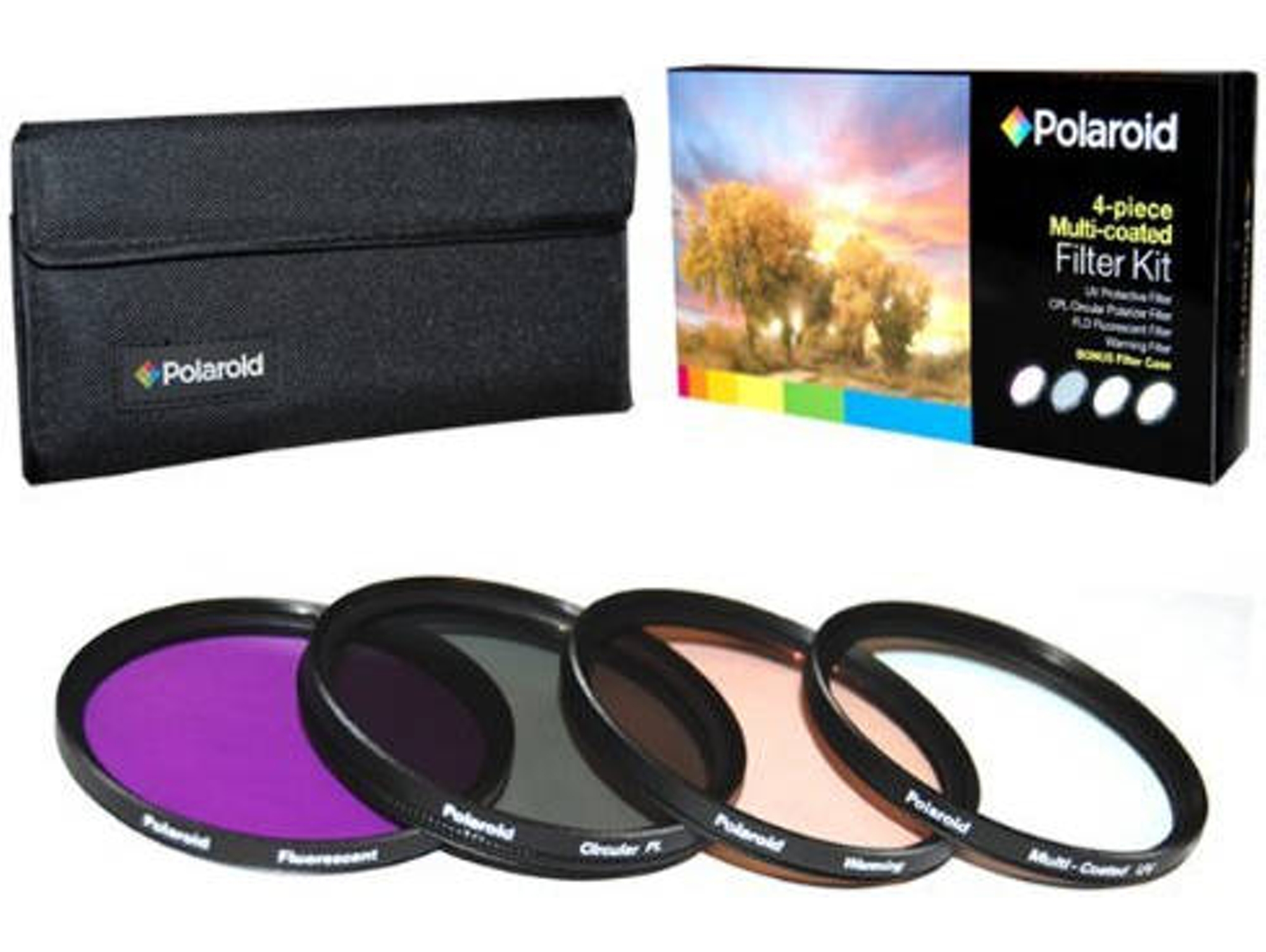 Kit 4 Filtros POLAROID 49 mm PL4FIL49