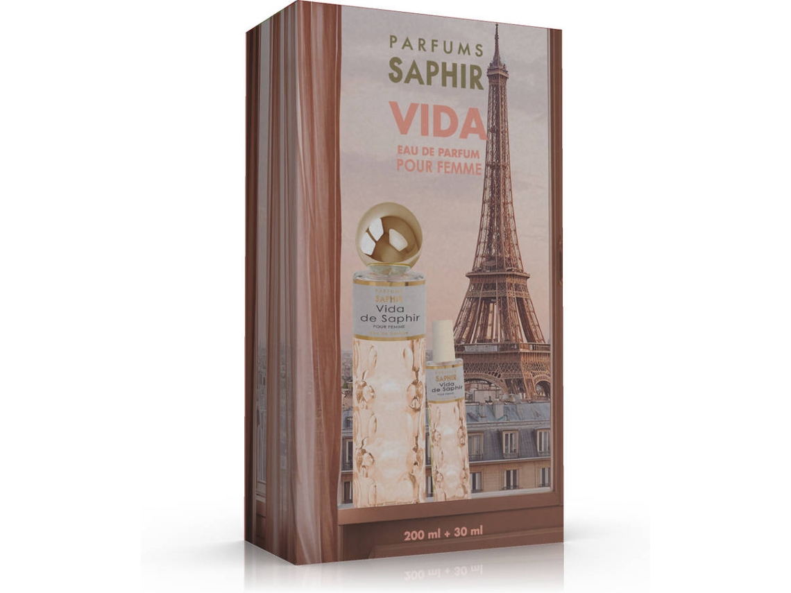 Estuche de Perfume SAPHIR Vida Eau de Parfum (200 + 30 ml)