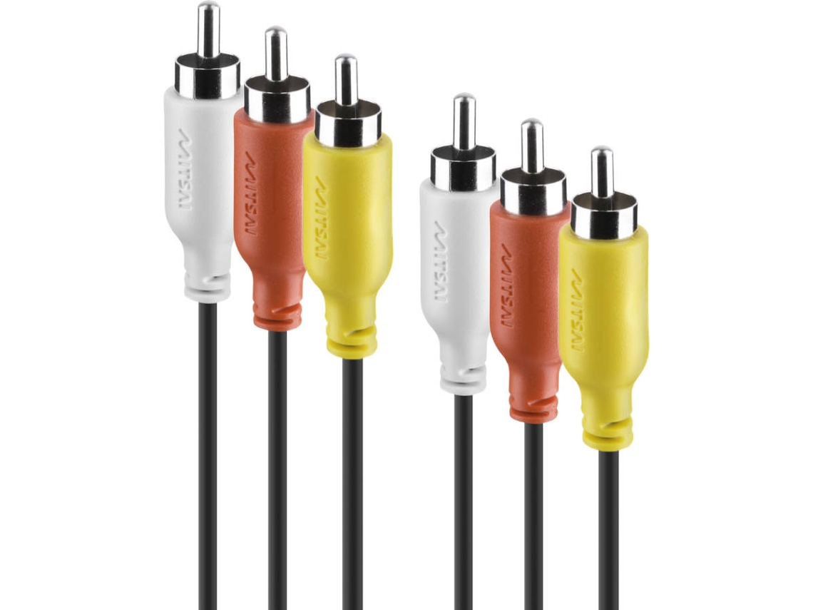 Cable Video MITSAI MVC 3257 (M-M - RCA - 1.5 m)