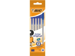Bolígrafo BIC Cristal Pack 5 Azul