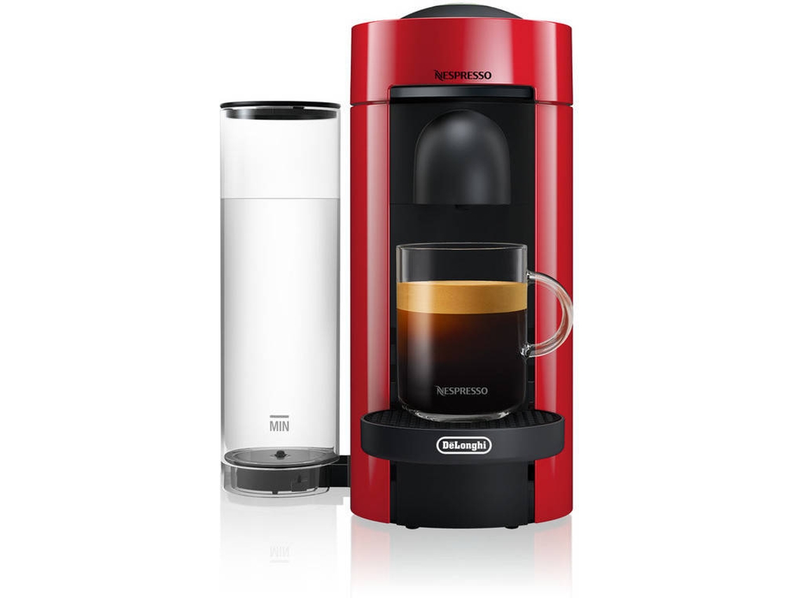 Cafetera DELONGHI Nespresso Vertuo Plus ENV150.R Rojo