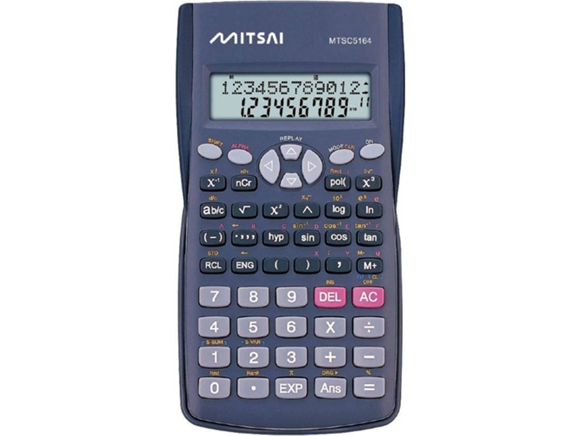 Calculadora Científica MITSAI MTSC5164 Negro