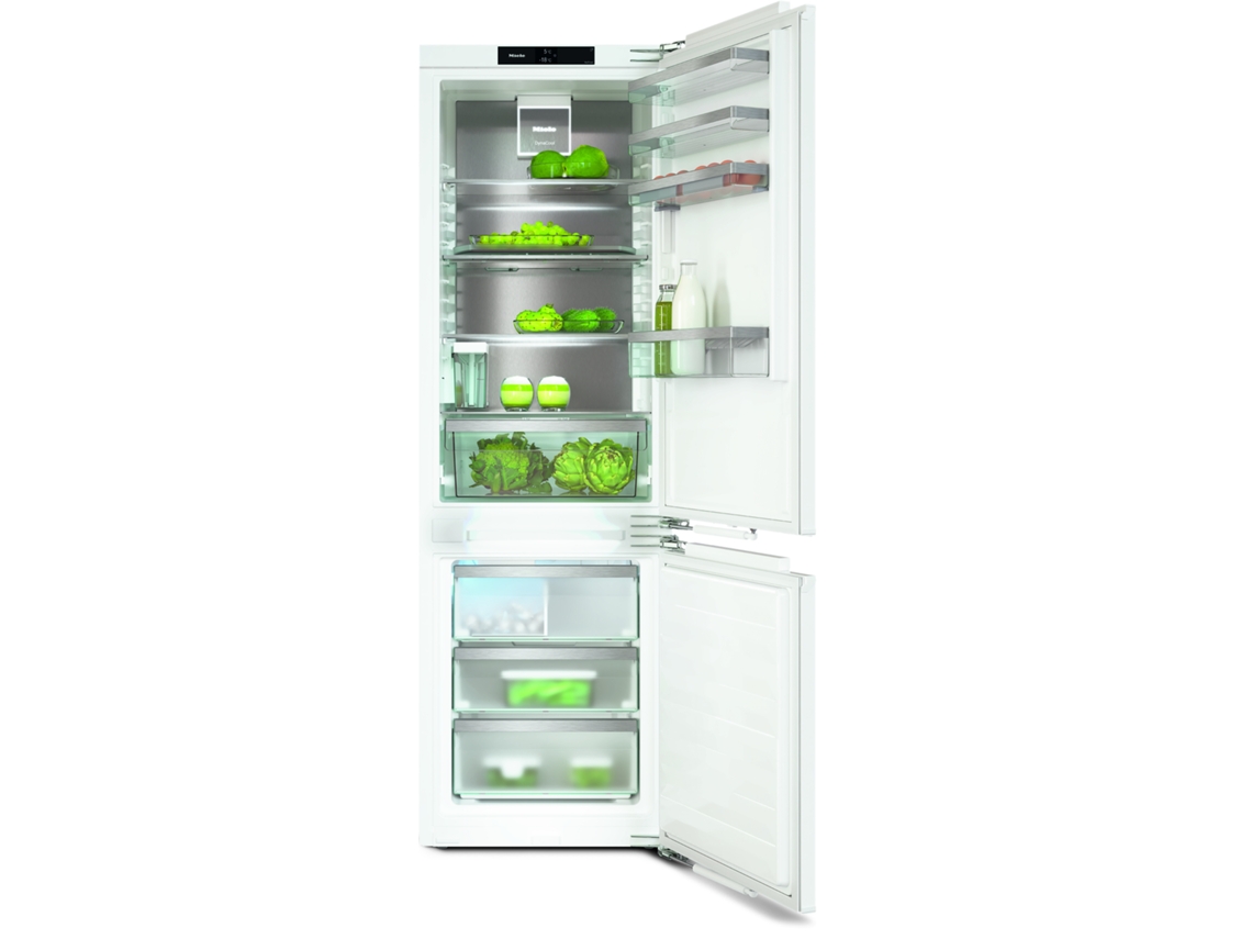 12445200 Frigorífico y congelador integrable Miele de 255 L, clase C, blanco.