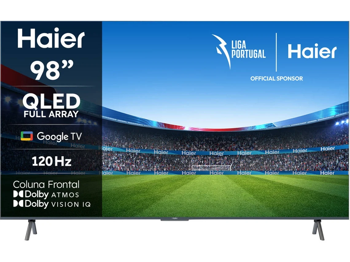 TV HAIER H98S900UX (QLED - 98'' - 249 cm - 4K Ultra HD - Smart TV)