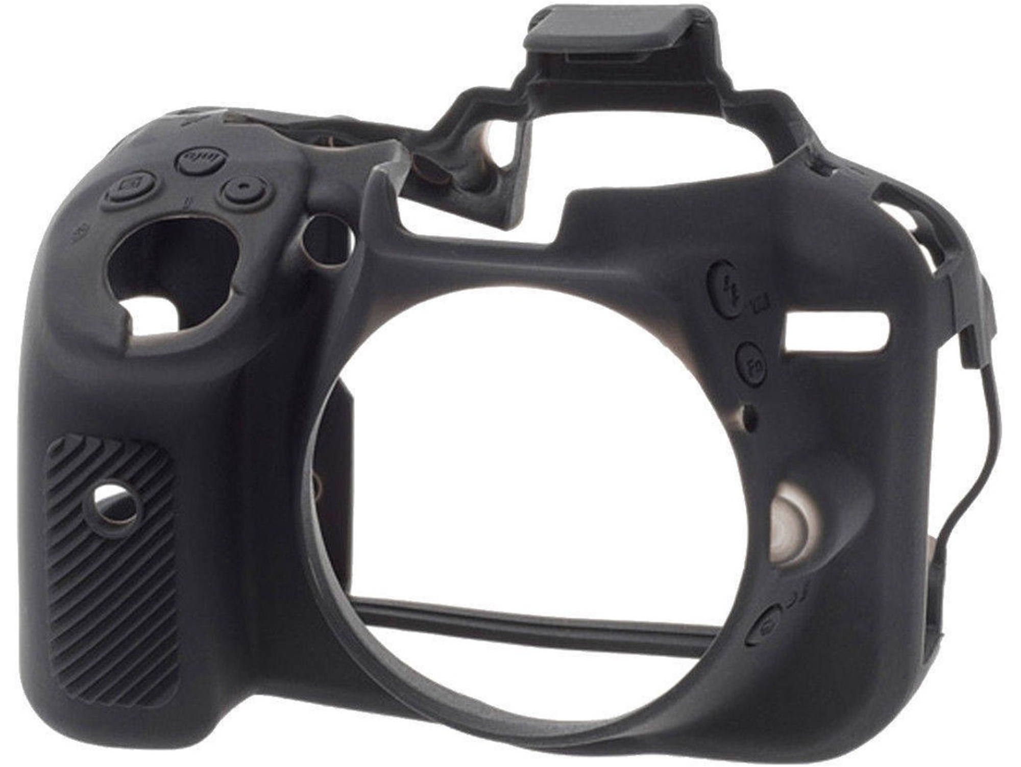 Funda silicona EASYCOVER Nikon D5300 Negro