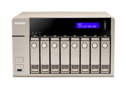 NAS QNAP Tvs-863-8G (8 BahÃ­as - 0 TB)