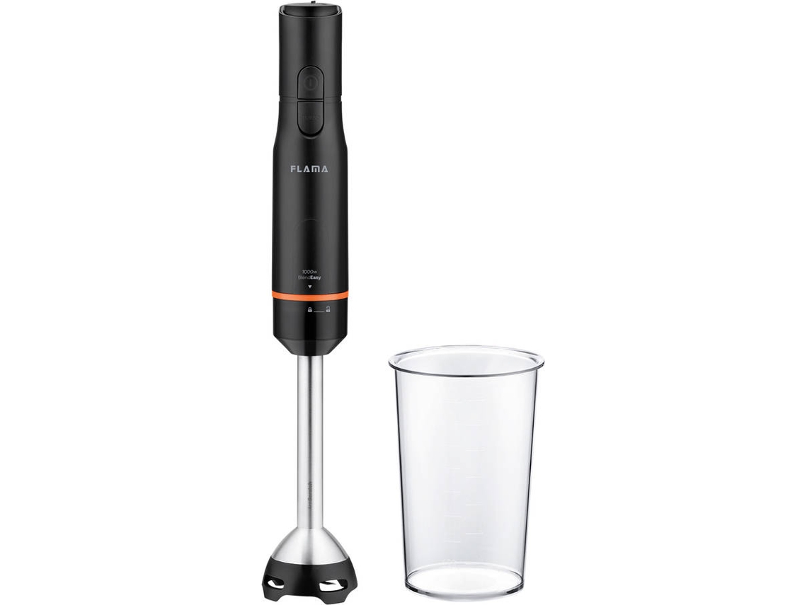 Batidora de Mano FLAMA Blendeasy Anti-Scratch 2036Fl (1000W - Negro)