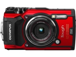 Cámara Compacta OLYMPUS TG-5  (Rojo - 12 MP - ISO: 100 a 12800 - Zoom Óptico: 4x)