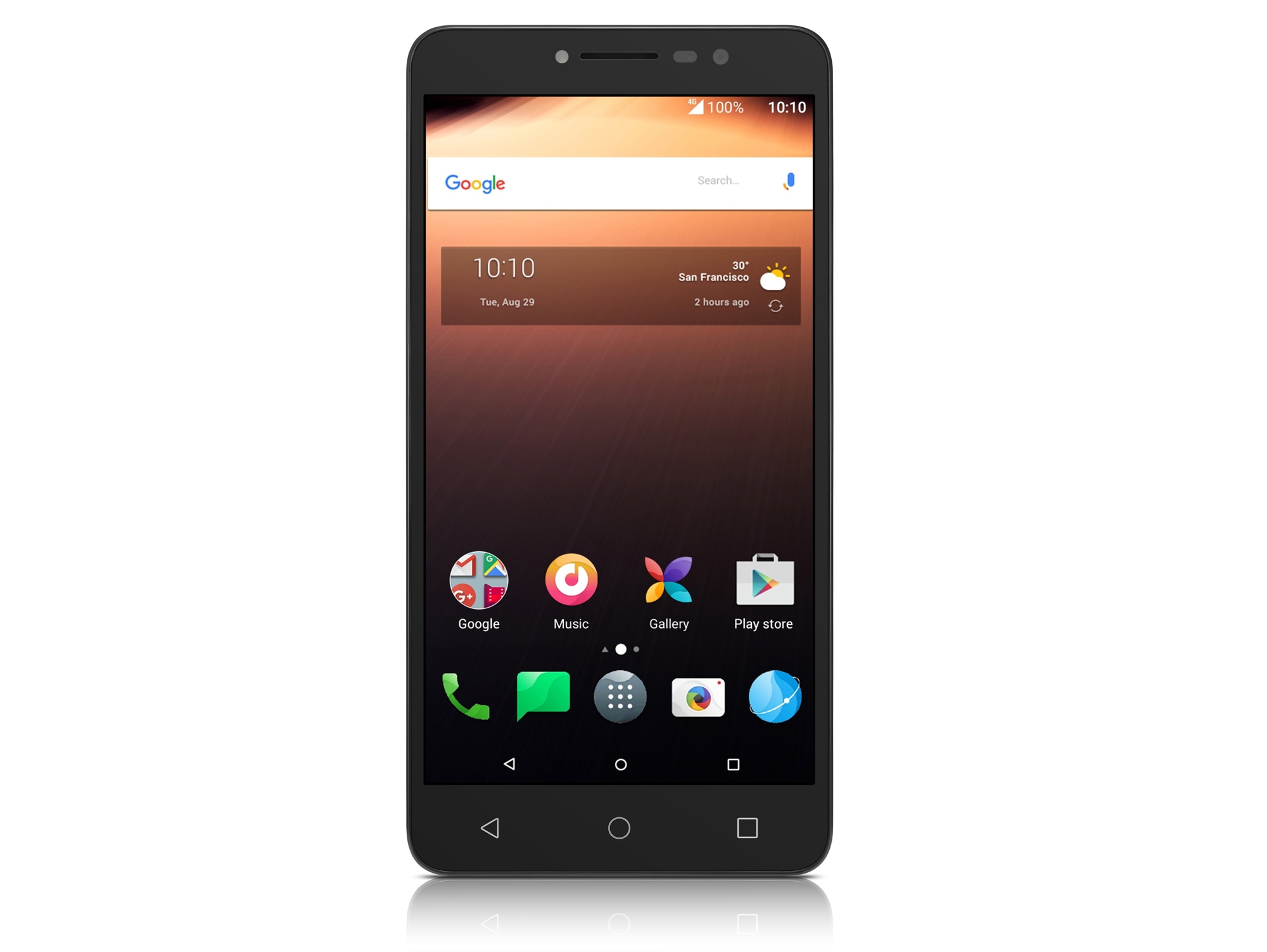 Smartphone ALCATEL A3 XL (6'' - 2 GB - 16 GB - Plateado)