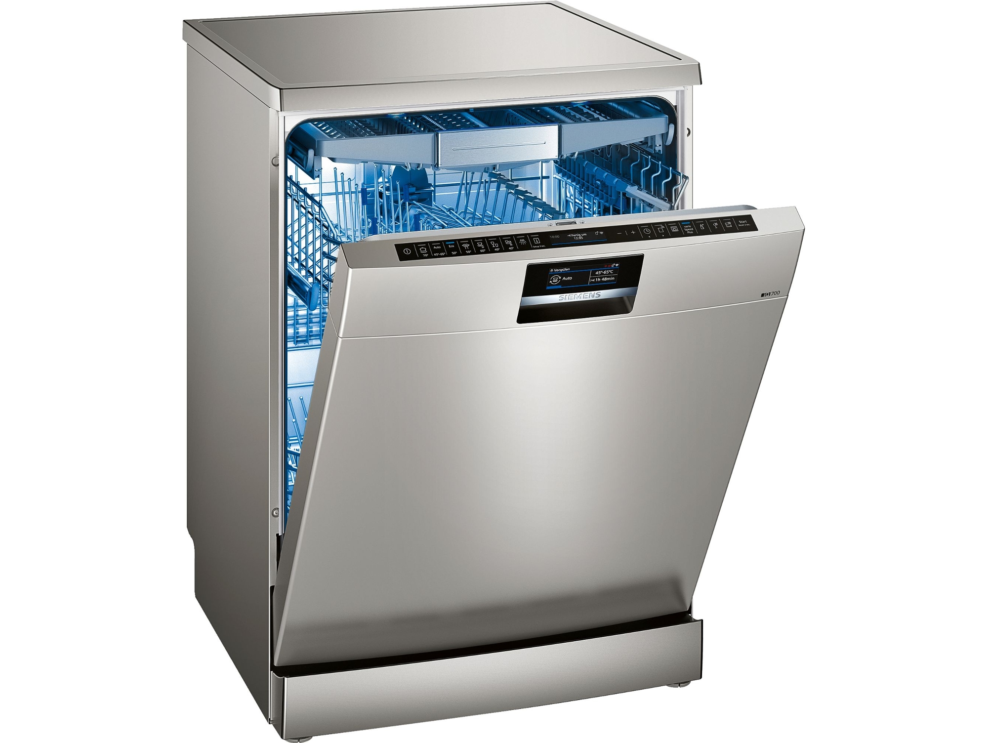 Lavavajillas SIEMENS SN278I36TE iQ700  (13 cubiertos - 60 cm - Inox)