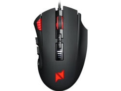 Ratón Gaming NPLAY AIM 9.0 (24000 dpi - Negro)