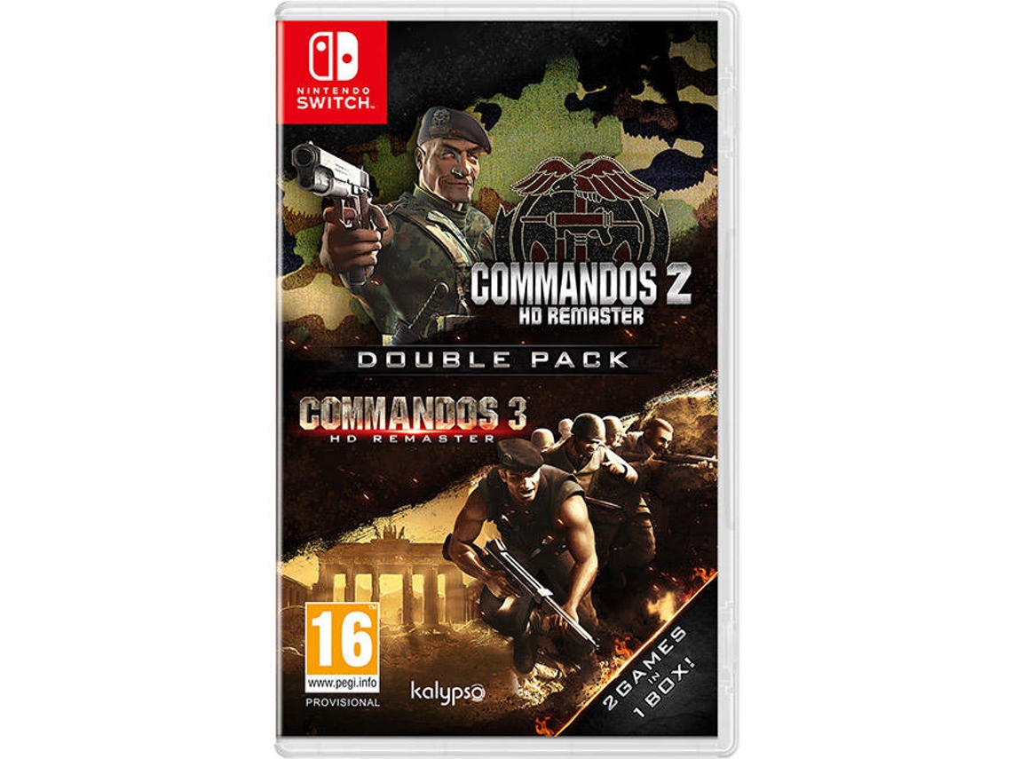 Juego Nintendo Switch Commandos 2 &amp; 3 - Hd Double Pack