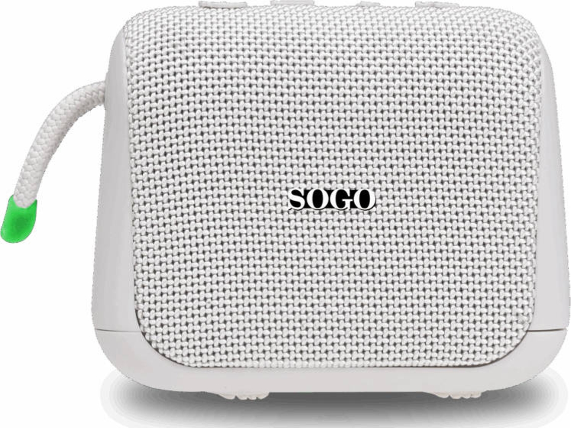 Altavoz Bluetooth SOGO ALT-SS-8695 (Autonomía: Hasta 11 h - Blanco)  