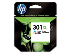 Cartucho de tinta HP 301XL tricolor original (CH564EE)