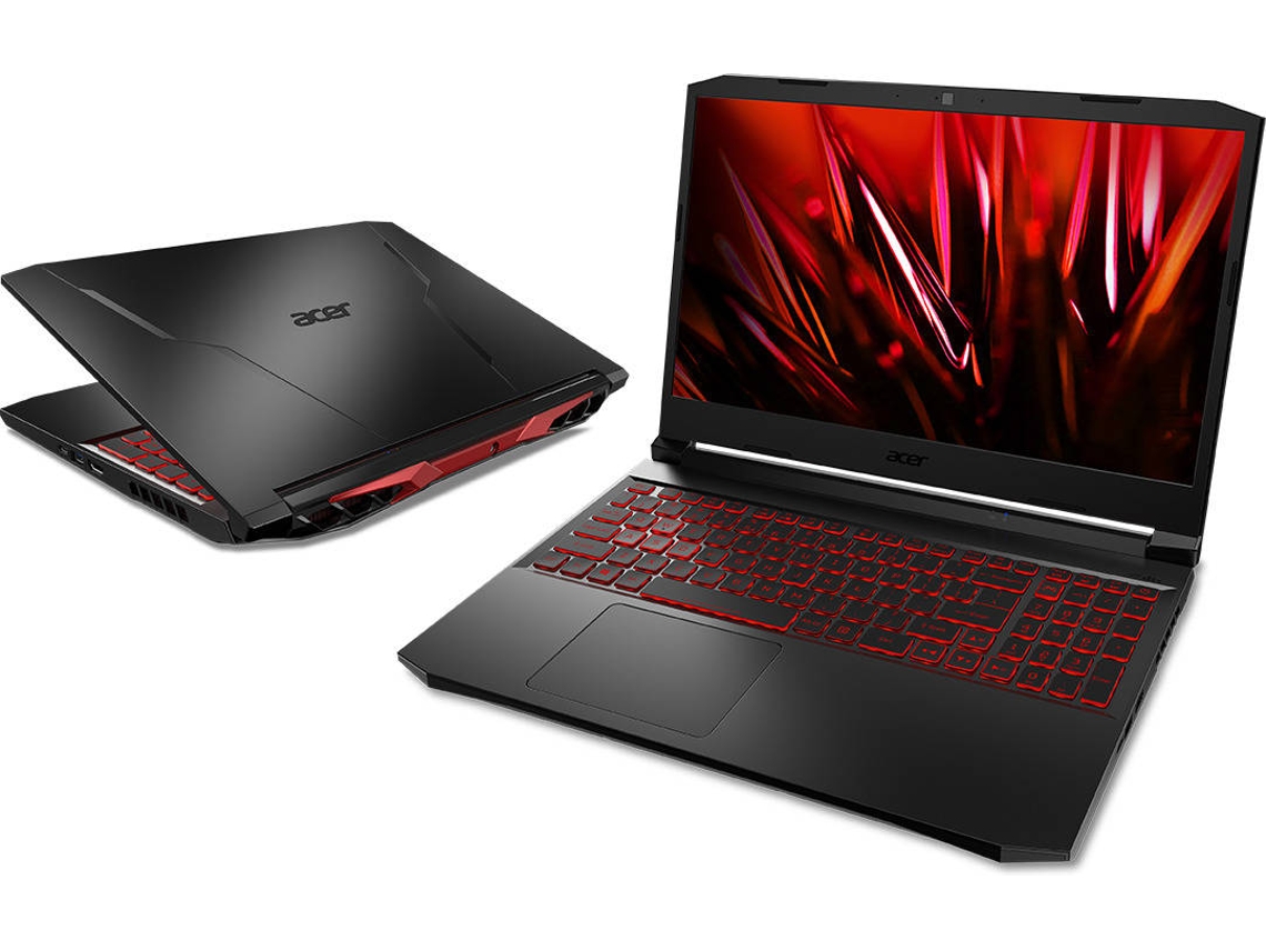 Portátil Gaming ACER Nitro 5 AN515-45-R4CS (AMD Ryzen 5 5600H - NVIDIA GeForce RTX 3060 - RAM: 8 GB - 512 GB SSD PCIe - 15.6'')
