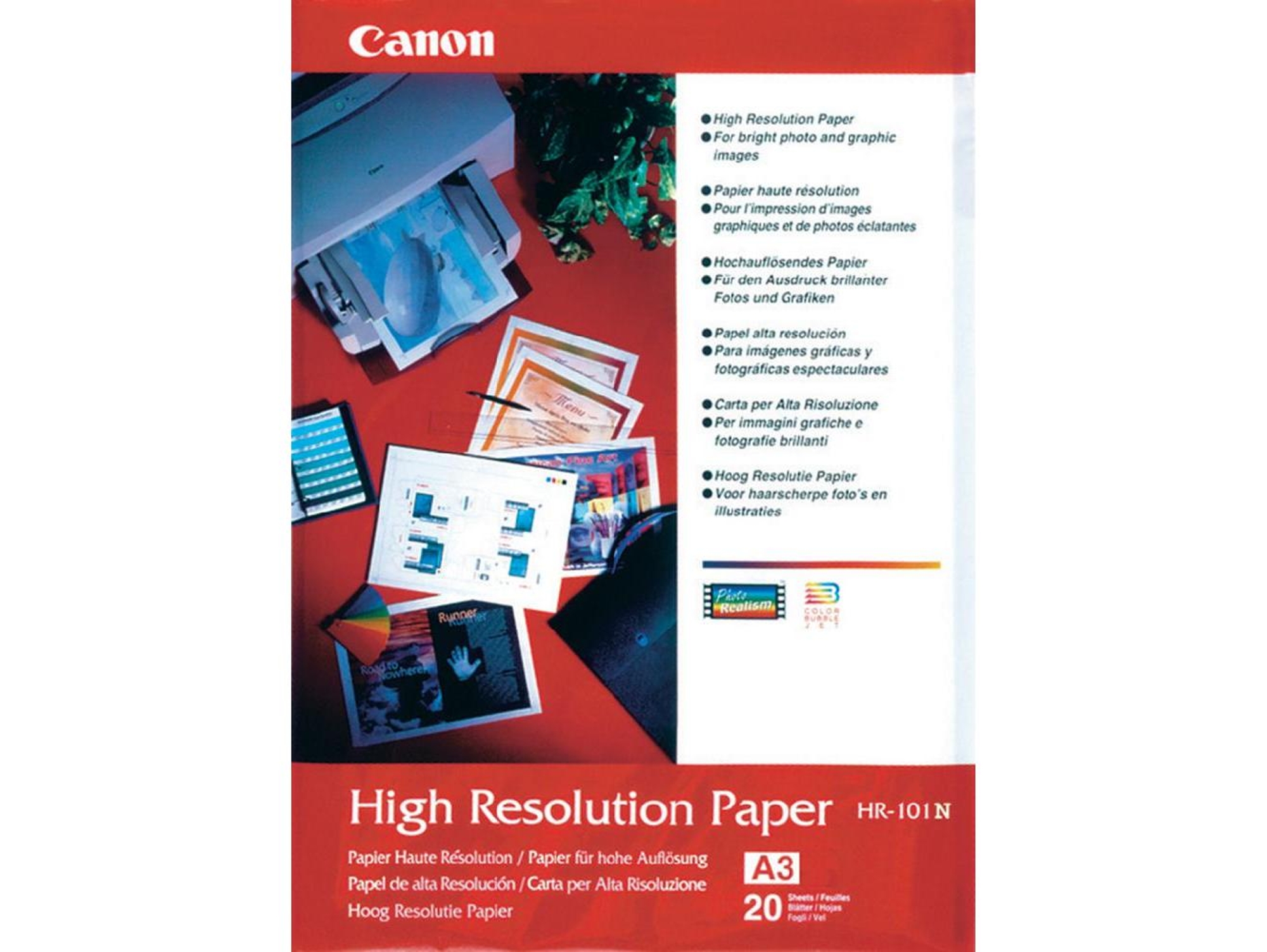 Papel CANON de alta resolución A3/ CX (20 hojas)