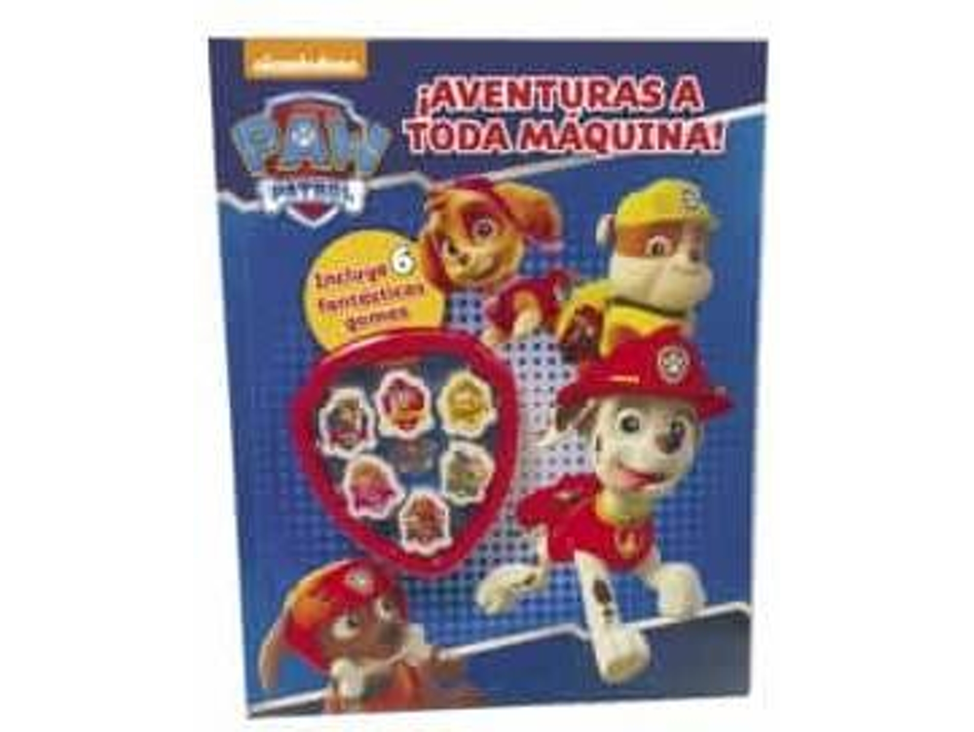 Libro Paw Patrol ¡Aventuras A Toda Maquina de Varios Autores (Año de Edición - 2016)