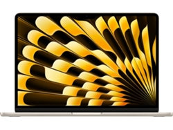 MacBook Air APPLE Luz de las Estrellas (13'' - Apple M3 8-Core - RAM: 16 GB - 256 GB SSD - GPU 8-Core)