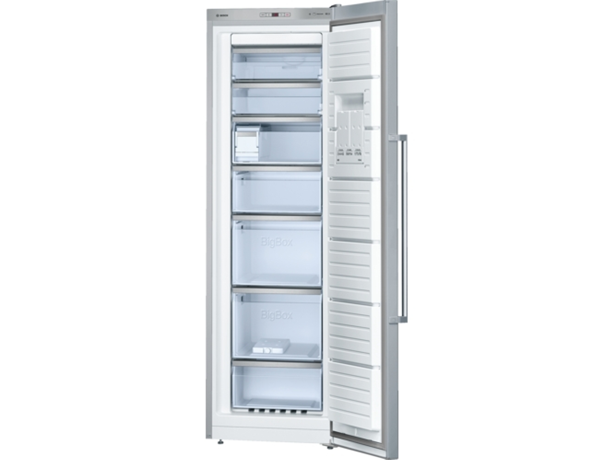 Frigorífico 1 puerta BOSCH KSV36ai41 (Circulación dinámica - 186 cm - 237 L - Inox)