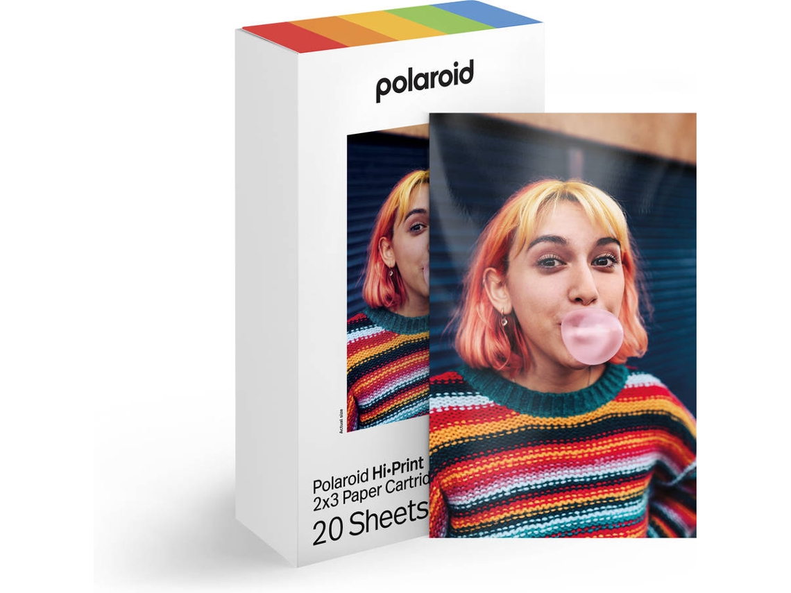 Recambios POLAROID Hi Print 2x3 (20 Hojas)