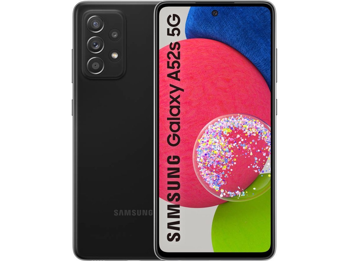 Smartphone SAMSUNG Galaxy A52s 5G (6.5'' - 6 GB - 128 GB - Negro)