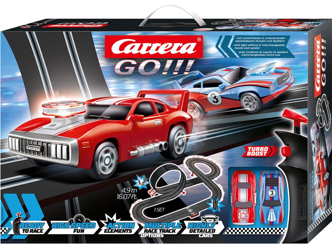 Pista de Coches Teledirigidos CARRERA-TOYS Smoking Tires
