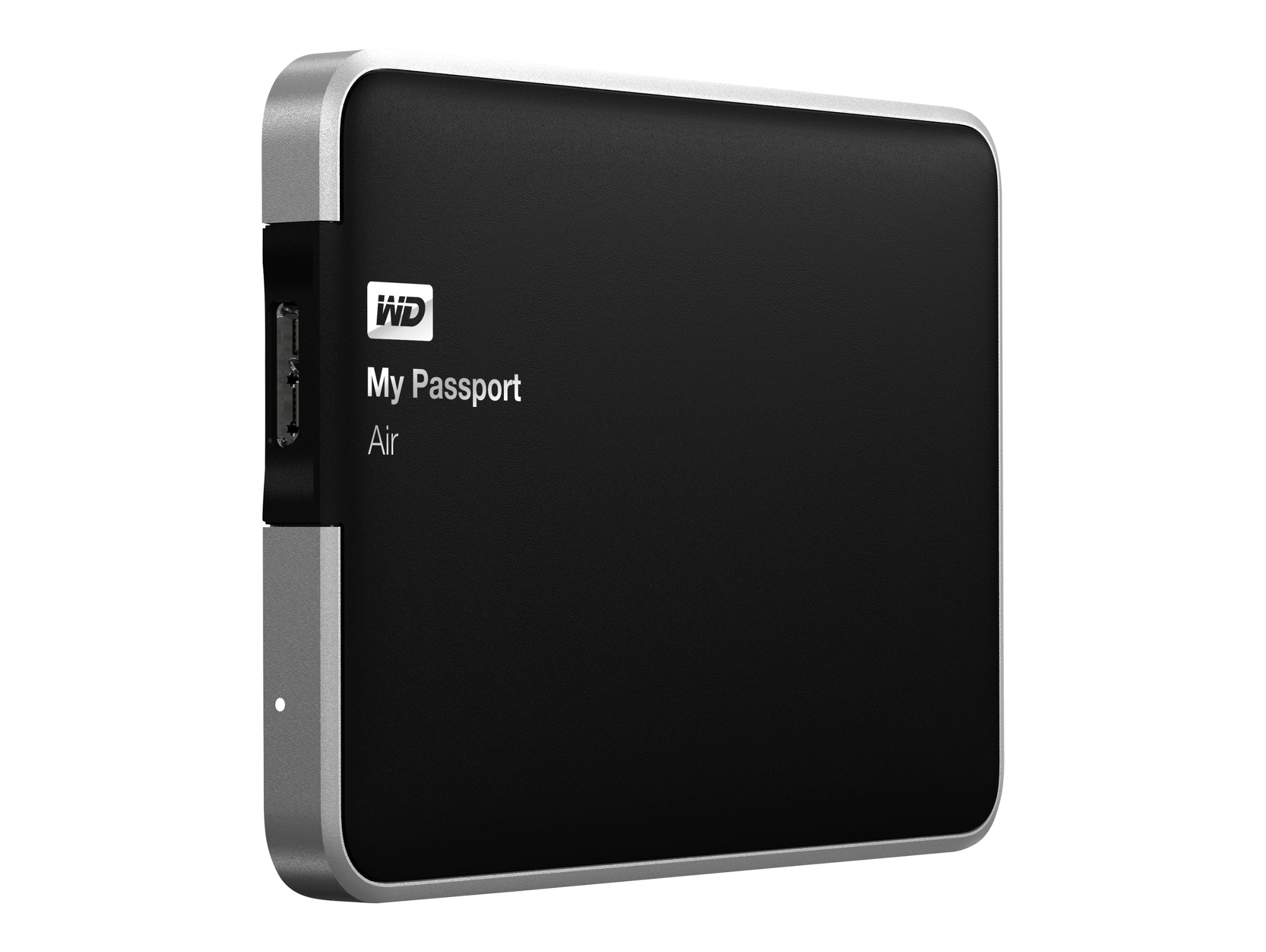 Disco HDD Externo WESTERN DIGITAL My Passport Air (Negro - 1 TB - USB 3.0)
