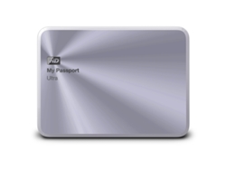 Disco HDD Externo WESTERN DIGITAL My Passport Ultra (Plata - 1 TB - USB 3.0)
